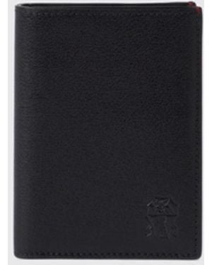 Brunello Cucinelli Portemonnaie Herren - Weiß