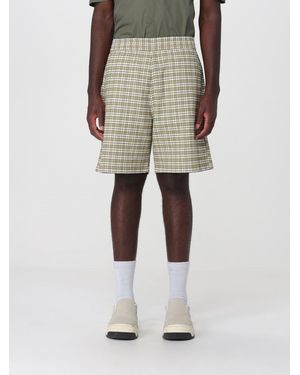 Carhartt Check Cotton Shorts - Natural