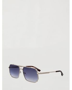 DSquared² Metal Aviator Sunglasses With Double Bridge And Gradient Lenses - Gray