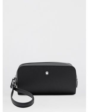 Montblanc Sartorial Saffiano Leather Clutch - Black