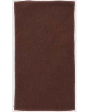 Brunello Cucinelli Kaschmirschal Von Mit Monili-Detail Und Offener Kante - Braun