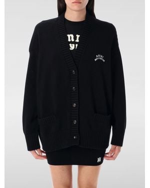 AMIRI 売れ筋商品|||アミリ ニット&セーター アウター レディース Cardigans Purple AMIRI Striped Fringed Cardigan | Purple | FARFETCH BN