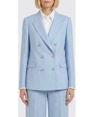 Tagliatore Double Breasted Blazer - Blue