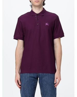 Burberry Polo Uomo - Viola