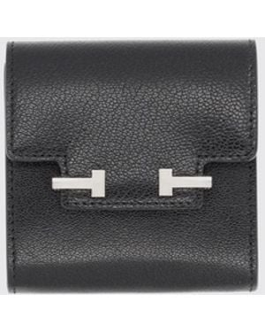 Tom Ford Leather Credit Card Holder - White