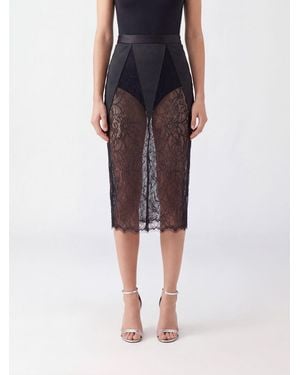 Elisabetta Franchi Falda Mujer - Negro