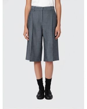 Jil Sander Pantalones Cortos Mujer - Azul