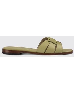 Doucal's Leder-Mules - Grün