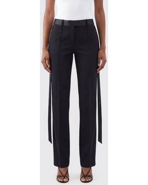 The Attico Pantalon Femme - Bleu