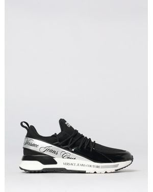 Versace Jeans Couture Mesh Trainers - White