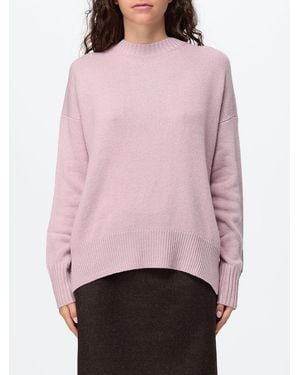 Allude Dropped-Shoulder Pure Cashmere Crewneck Jumper - Pink
