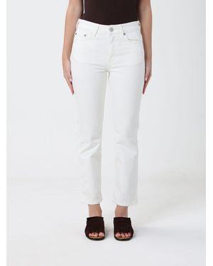 Filippa K Distressed Denim Cropped Jeans - White