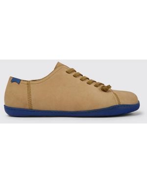 Camper Peu Shoes In Nubuck - Brown