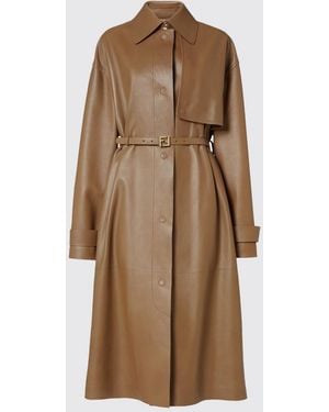 Fendi Trench Coat - Natural