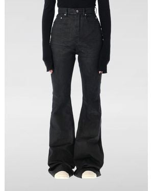 Rick Owens Vaquero Mujer - Negro