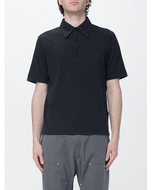 MM6 by Maison Margiela Cotton Polo Shirt - Blue
