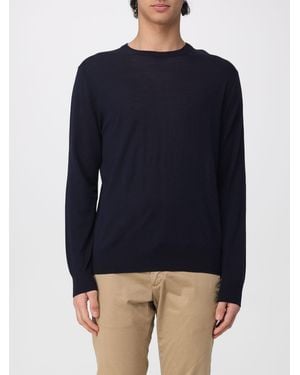 Ballantyne Jersey De Lana Con Cuello Redondo - Azul