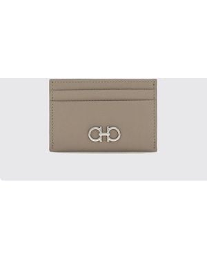 Ferragamo Portafoglio Donna - Grigio