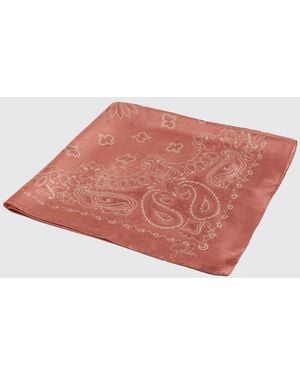 Golden Goose Paisley Silk Scarf - White