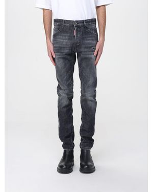 DSquared² Skater Skinny Fit Denim Jeans - Blue