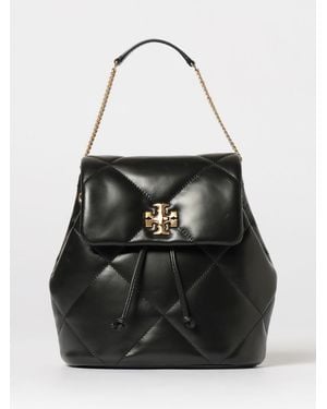 Tory Burch Mini Kira Matelassé Leather Backpack - Black