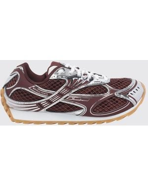 Bottega Veneta Zapatillas Orbit De Malla Y Charol Laminado - Multicolor