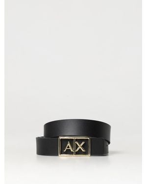 ARMANI EXCHANGE Cintura Reversibile - Bianco