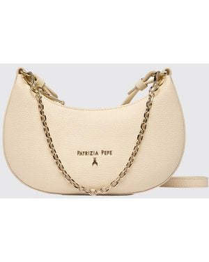 Patrizia Pepe Shoulder Bag - Natural