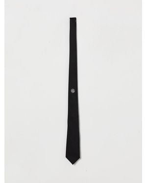 Versace Corbata Medusa De Seda - Blanco