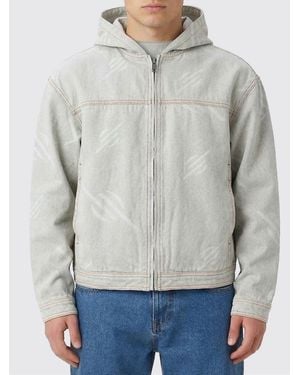Daily Paper Denim Hooded Jacket - Gray