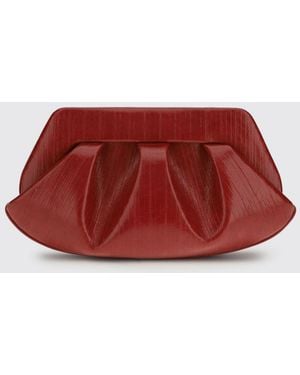 THEMOIRÈ ThemoirÈ Bios Vegan Leather Clutch - Red