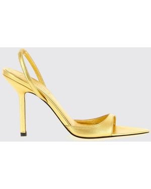 ARMARIUM Sandalen Aus Laminiertem Nappaleder - Mettallic