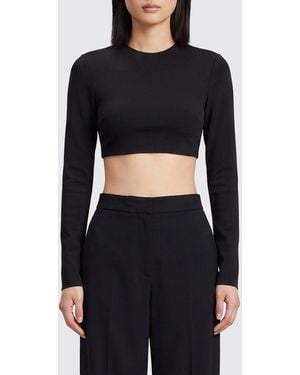 Tom Ford Viscose Crop Top - Black
