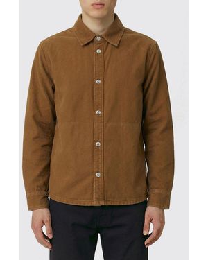A.P.C. Cotton Shirt Jacket - Brown