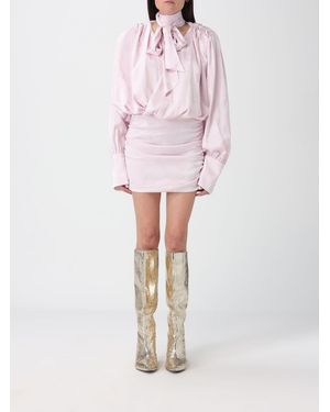 ROTATE BIRGER CHRISTENSEN Satin Mini Dress - Pink