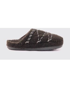 Moon Boot Teddy Shearling Slipper - Braun