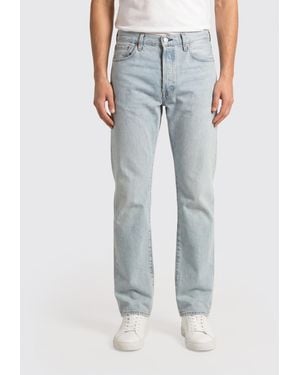 Levi's Jeans 501 De Denim De Algodón - Azul