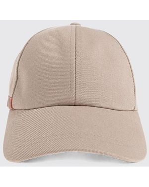 Paul Smith Cotton Baseball Cap With Adjustable Strap - Natural