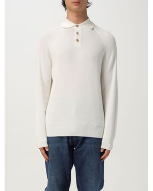 Brunello Cucinelli Polo Homme - Blanc