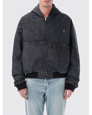 Represent Hooded Bomber Jacket - Black