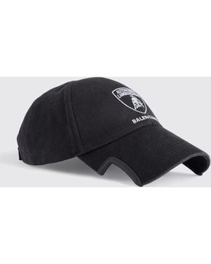 Balenciaga Cappello Da Baseball - Nero