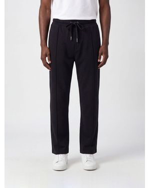 Dolce & Gabbana Dolce &Amp Gabbana Cotton Jogging Trousers With Drawstring And Slit Pockets - Blue