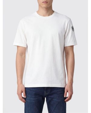 Blauer Cotton T-Shirt With Logo - White