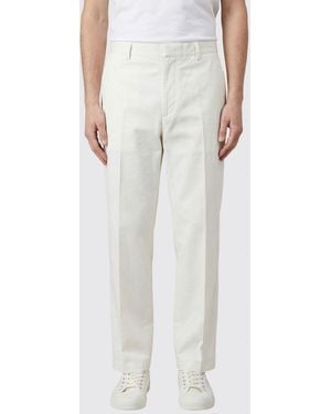 Jil Sander Cotton Chino Trousers - White