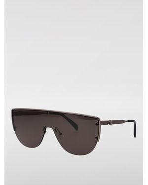 McQueen Am0457S 001 Shield Sunglasses - Grey