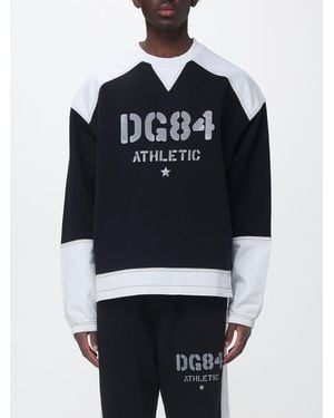 Dolce & Gabbana Dolce &Amp Gabbana Felpa A Girocollo Con Logo - Blu