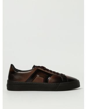Black Santoni Sneakers for Men | Lyst