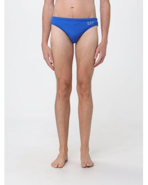 EA7 Polyester Brief Swimsuit - Blue