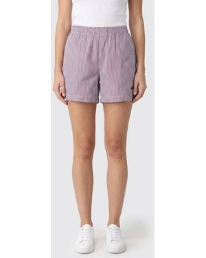 Autry Pantalones Cortos De Algodón A Rayas - Morado