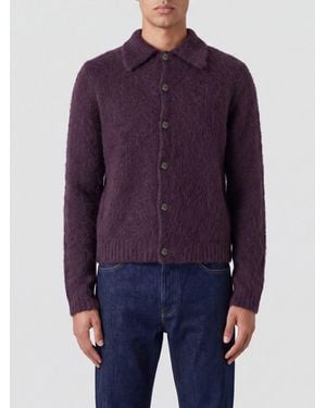 Dries Van Noten Cardigan A Polo - Blu